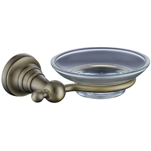 Мыльница Kaiser KH-4203 бронза латунь стекло Мыльница Kaiser KH-4203 бронза латунь стекло