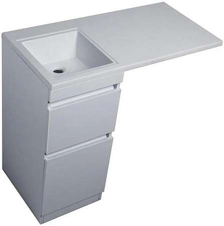 Тумба под раковину Style Line Даллас 100, Люкс белая, PLUS СС-00000514 Тумба под раковину Style Line Даллас 100, Люкс белая, PLUS СС-00000514