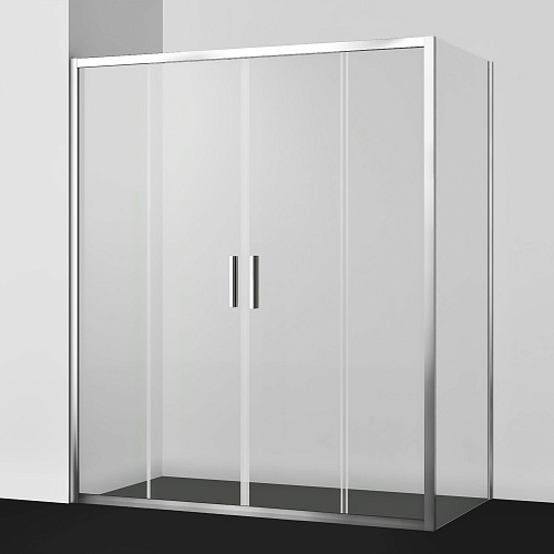 Душевой уголок WasserKRAFT Lippe 45S48 хром Душевой уголок WasserKRAFT Lippe 45S48 хром