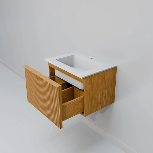 Тумба с раковиной ArtDecco Andy 60 AAN06W11S200 белый дуб Тумба с раковиной ArtDecco Andy 60 AAN06W11S200 белый дуб