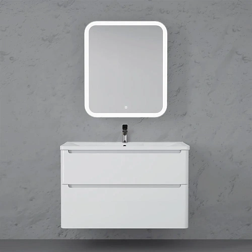 Комплект мебели STWORKI Монтре 100 белая 555341 Комплект мебели STWORKI Монтре 100 белая 555341