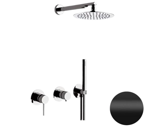 Душевая система Remer X Style X96S02NO, черный матовый Душевая система Remer X Style X96S02NO, черный матовый