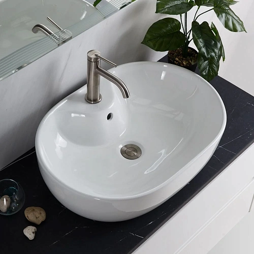 Раковина BelBagno BB1151 600x425 белый Раковина BelBagno BB1151 600x425 белый