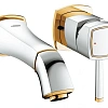 Смеситель для раковины GROHE Grandera на 2 отверстия (вынос 177 мм), хром/золото (19929IG0) внешняя Смеситель для раковины GROHE Grandera на 2 отверстия (вынос 177 мм), хром/золото (19929IG0) внешняя
