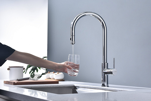 Смеситель для кухни Paulmark Galant хром Ga213077-CR Смеситель для кухни Paulmark Galant хром Ga213077-CR