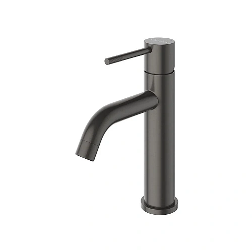 Смеситель для раковины CEZARES RELAX-LS1-GM с донным клапаном, оружейная сталь Смеситель для раковины CEZARES RELAX-LS1-GM с донным клапаном, оружейная сталь