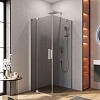 Душевой уголок CEZARES SLIDER-AH-1-90-80/90-GRIGIO-Cr 80-90x90см стекло тонированное (графит), профиль хром Душевой уголок CEZARES SLIDER-AH-1-90-80/90-GRIGIO-Cr 80-90x90см стекло тонированное (графит), профиль хром