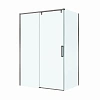 Душевой уголок BelBagno SOFT_CLOSE-1-AH-1-140/90-C-GM 140x90 см, профиль оружейная сталь, стекло прозрачное Душевой уголок BelBagno SOFT_CLOSE-1-AH-1-140/90-C-GM 140x90 см, профиль оружейная сталь, стекло прозрачное