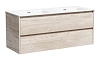 Картинка анонса товара «тумба под раковину sancos libra lb120-2eg 1190х450х500 дуб галифакс натуральный, подвесная»