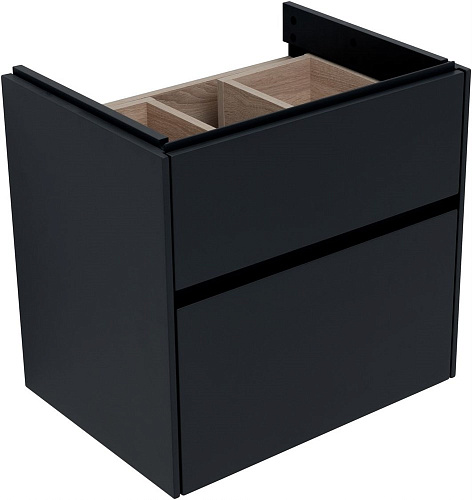 Тумба под раковину Aquanet Бруклин 60 антрацит матовый 00310140 Тумба под раковину Aquanet Бруклин 60 антрацит матовый 00310140