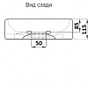 Раковина CeramaLux 9135-1 накладная/подвесная, белый Раковина CeramaLux 9135-1 накладная/подвесная, белый