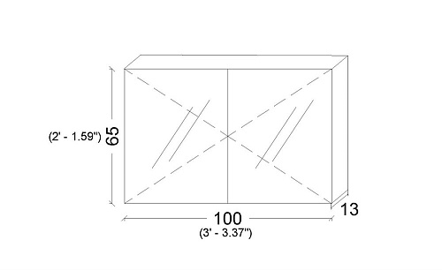 Зеркальный шкаф Armadi Art VALLESSI 100х64см, дуб темный (матовый, фактурный) 546-D Зеркальный шкаф Armadi Art VALLESSI 100х64см, дуб темный (матовый, фактурный) 546-D