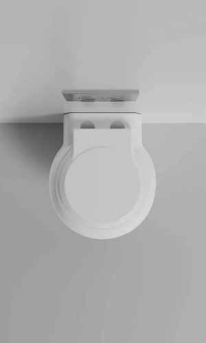 Унитаз подвесной CEZARES GRANDE CZR-308-TH-TOR/SC безободковый с сиденьем и смывом TORNADO Унитаз подвесной CEZARES GRANDE CZR-308-TH-TOR/SC безободковый с сиденьем и смывом TORNADO