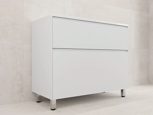 Тумба под раковину Style Line ЛИМА 100 ЛС-00002348 напольная белый Тумба под раковину Style Line ЛИМА 100 ЛС-00002348 напольная белый