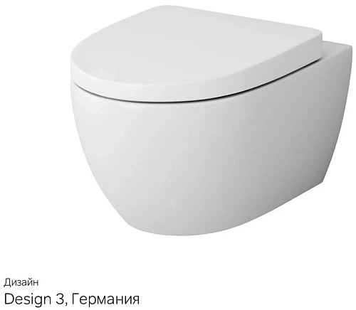 Унитаз подвесной AM.PM Awe C111738WH без сиденья Унитаз подвесной AM.PM Awe C111738WH без сиденья