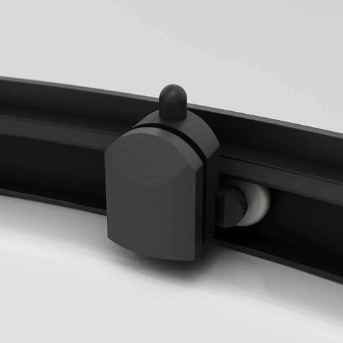 Душевой уголок AM.PM Gem W90G-401-100BT четверть круга 100x100 стекло прозрачное, профиль черный матовый Душевой уголок AM.PM Gem W90G-401-100BT четверть круга 100x100 стекло прозрачное, профиль черный матовый