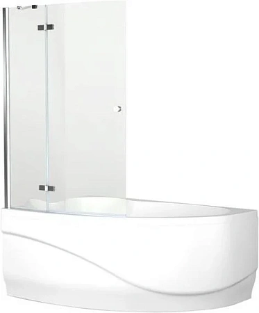 Шторка на ванну Aquanet Beta 3 NF7221-1 hinge, прозрачное стекло NF7221-1hinge Шторка на ванну Aquanet Beta 3 NF7221-1 hinge, прозрачное стекло NF7221-1hinge