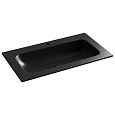 Раковина Ceramica Nova Grace CN7012MB накладная c отверстием под смеситель, 810x457x137мм, черный матовый Раковина Ceramica Nova Grace CN7012MB накладная c отверстием под смеситель, 810x457x137мм, черный матовый