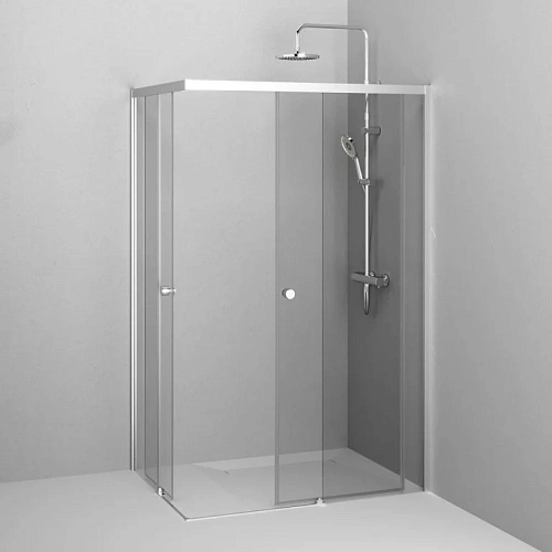 Душевой уголок AM.PM X-Joy W94G-403-12090-MТ Slide 120х90, хром матовый, стекло прозрачное Душевой уголок AM.PM X-Joy W94G-403-12090-MТ Slide 120х90, хром матовый, стекло прозрачное