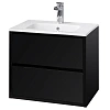 Тумба под раковину Aquaton Римини 60 черный 1A177701RN950