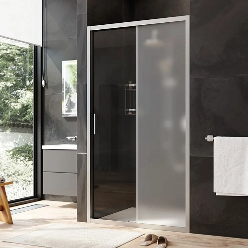 Душевая дверь AM.PM Gem W90G-110-1-195MM 110х195, стекло матовое, профиль хром матовый Душевая дверь AM.PM Gem W90G-110-1-195MM 110х195, стекло матовое, профиль хром матовый