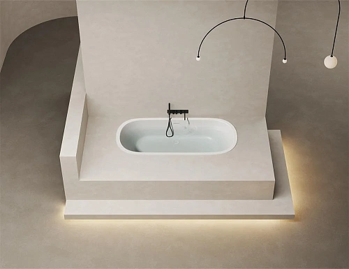 Ванна из искусственного камня Salini ORNELLA AXIS KIT 190х90 покраска по RAL полностью 103522MF S-Stone Ванна из искусственного камня Salini ORNELLA AXIS KIT 190х90 покраска по RAL полностью 103522MF S-Stone