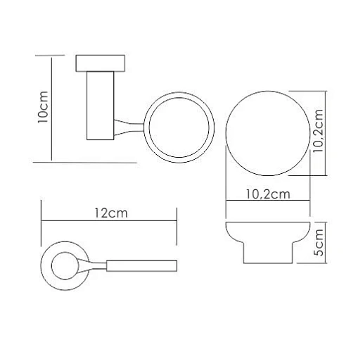 Мыльница WasserKRAFT K-24229 хром Мыльница WasserKRAFT K-24229 хром