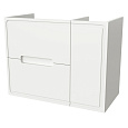 Тумба под раковину Taliente Olejo, 90см, белый глянец, левое исполнение, под раковину Barselona, без TA-MBO-90PR(L)-blanco Тумба под раковину Taliente Olejo, 90см, белый глянец, левое исполнение, под раковину Barselona, без TA-MBO-90PR(L)-blanco