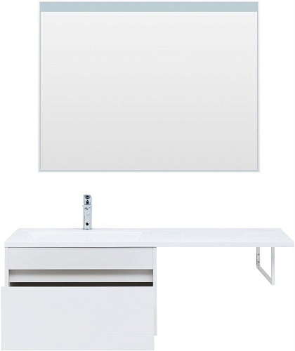 Тумба под раковину Aquanet Токио 68 белый (подвесная, 1 ящик) 00236917 Тумба под раковину Aquanet Токио 68 белый (подвесная, 1 ящик) 00236917