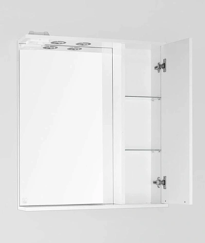 Зеркальный шкаф Style Line Жасмин 70/С ЛС-00000042 Зеркальный шкаф Style Line Жасмин 70/С ЛС-00000042