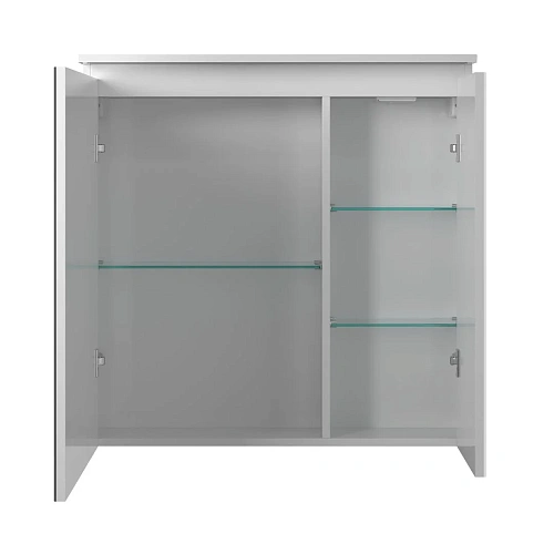 Зеркальный шкаф BRIZ Сити 28-80 232 02-28080-00 00 БЕЛ белый Зеркальный шкаф BRIZ Сити 28-80 232 02-28080-00 00 БЕЛ белый