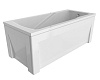 Картинка анонса товара «акриловая ванна timo hella hella1880-kt18-spv1505-t-cm-t-bm 180x80 гидромассажная 6 джет, гидромассаж спины 3 джет»