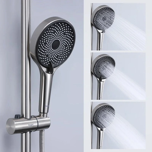 Душевая система Raglo R10.24.05, сатин Душевая система Raglo R10.24.05, сатин