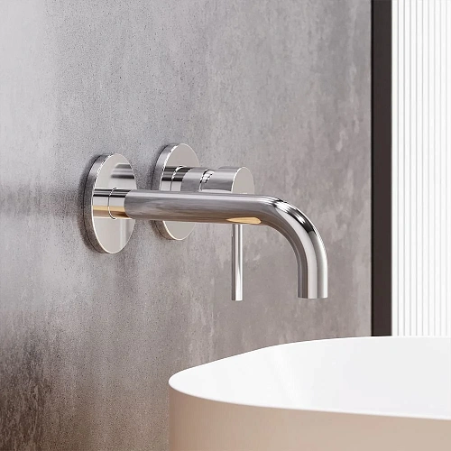 Смеситель для раковины Damixa Scandinavian Pure 360260000 встраиваемый, хром Смеситель для раковины Damixa Scandinavian Pure 360260000 встраиваемый, хром