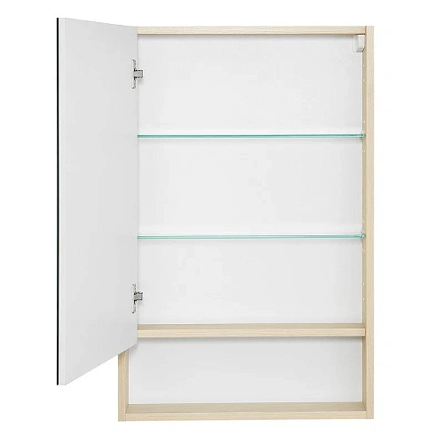 Зеркальный шкаф Aquaton Сканди 55 белый, дуб верона 1A252102SDB20 Зеркальный шкаф Aquaton Сканди 55 белый, дуб верона 1A252102SDB20