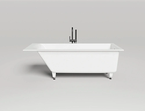 Ванна из искусственного камня Salini CASCATA KIT 170x75 покраска по RAL полностью 104313GF S-Sense Ванна из искусственного камня Salini CASCATA KIT 170x75 покраска по RAL полностью 104313GF S-Sense