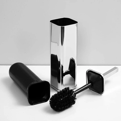 Ершик для унитаза WasserKRAFT K-1117 хром Ершик для унитаза WasserKRAFT K-1117 хром