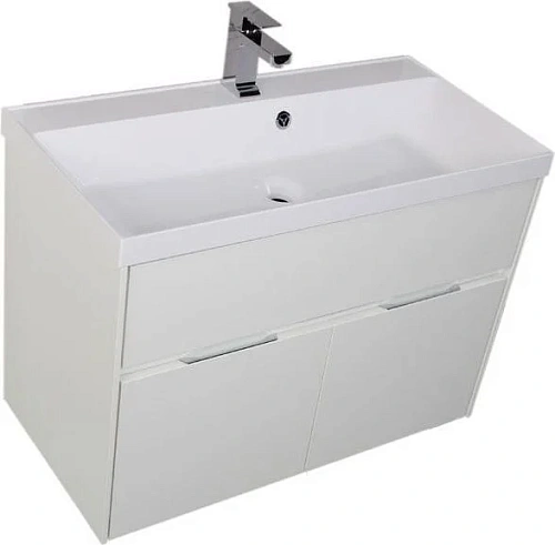 Тумба под раковину Aquanet Латина 90 белый 00179449 Тумба под раковину Aquanet Латина 90 белый 00179449