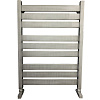 Картинка анонса товара «полотенцесушитель водяной ника modern лм-7 80/50 matt antique silver с вентилями (комплект люкс)»