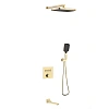 Душевая система Vincea VSFW-4311BG встраиваемая, 3 режима, брашированное золото Душевая система Vincea VSFW-4311BG встраиваемая, 3 режима, брашированное золото