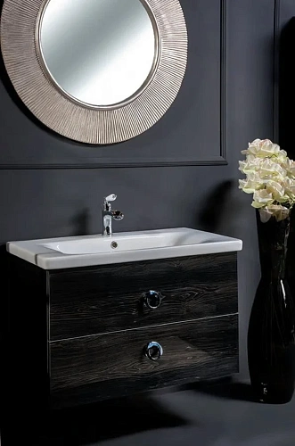 Тумба под раковину Armadi Art NeoArt 830-080-BW 80смx43,5 BLACK WOOD Тумба под раковину Armadi Art NeoArt 830-080-BW 80смx43,5 BLACK WOOD