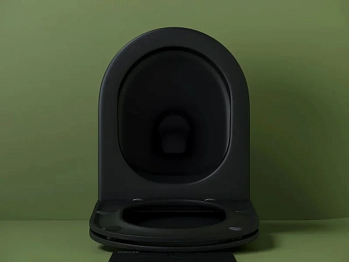 Унитаз подвесной Ceramica Nova ULMA CN4006MB черный матовый Унитаз подвесной Ceramica Nova ULMA CN4006MB черный матовый