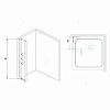 Картинка анонса товара «боковая стенка rgw z-42 300 мм 03064230-11 хром»