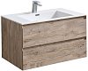 Картинка анонса товара «тумба под раковину vincea luka 80 n.wood vmc-1l800nw»