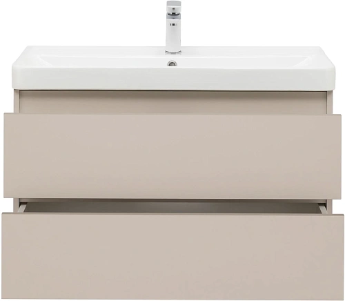 Тумба с раковиной Aquanet Вега 2.0 90 00344753 бежевый Тумба с раковиной Aquanet Вега 2.0 90 00344753 бежевый