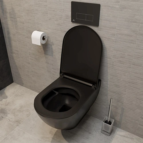 Комплект Унитаз подвесной STWORKI Rotenburg SWH52 безободковый + Система инсталляции для унитазов ST 555250 Комплект Унитаз подвесной STWORKI Rotenburg SWH52 безободковый + Система инсталляции для унитазов ST 555250