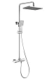 Душевая система Kaiser Cube с термостатом хром 01382 Душевая система Kaiser Cube с термостатом хром 01382