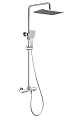 Душевая система Kaiser Cube с термостатом хром 01382 Душевая система Kaiser Cube с термостатом хром 01382