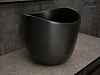 Картинка анонса товара «раковина gid n9303bg 53378 накладная черная графит 36x36x32»