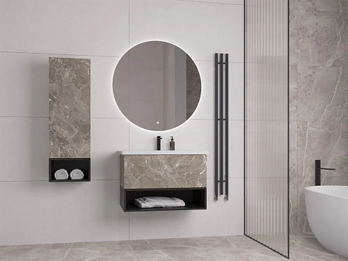 Тумба под раковину Style Line Мальта 60 1 ящик/ниша PUSH ЛС-00002291 подвесная Тумба под раковину Style Line Мальта 60 1 ящик/ниша PUSH ЛС-00002291 подвесная